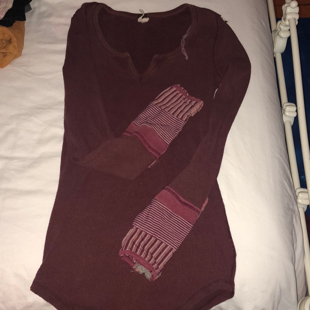 Free people waffle long sleeve